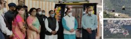 PM Narendra Modi inaugurates Girnar Ropeway