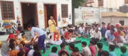 108 कुण्डीय यज्ञ में पधारने मेनार गांववासियों को निमंत्रण