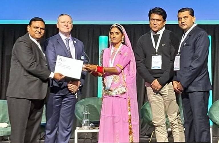 Asha Mahila Milk Producer Organization wins Dairy Innovation Award for Innovation in Sustainable Processing at IDF World Dairy Summit 2024, Paris