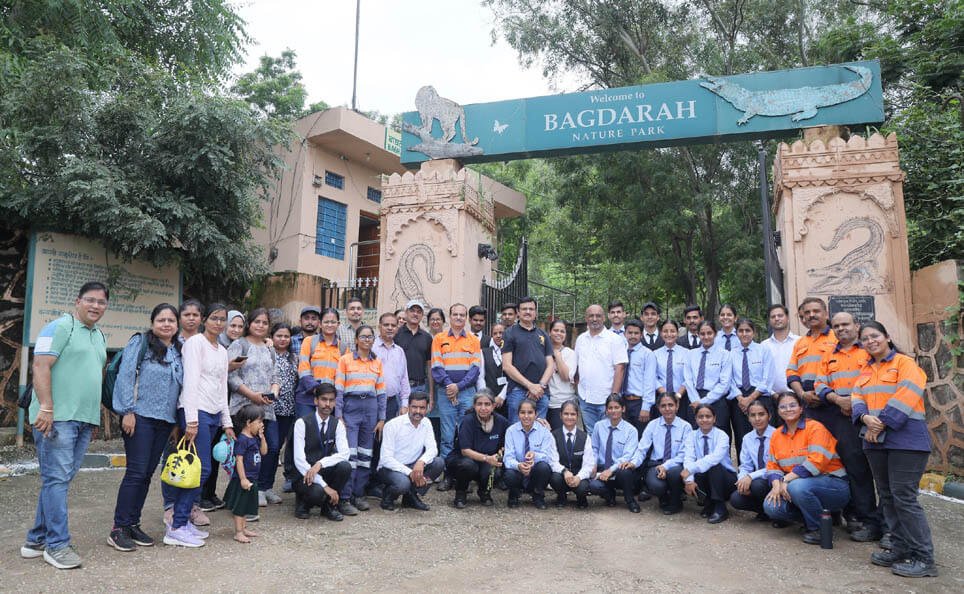 हिन्दुस्तान जिंक ने बाघदर्रा मगरमच्छ संरक्षण रिजर्व में शुरू किया पौधरोपण अभियान
