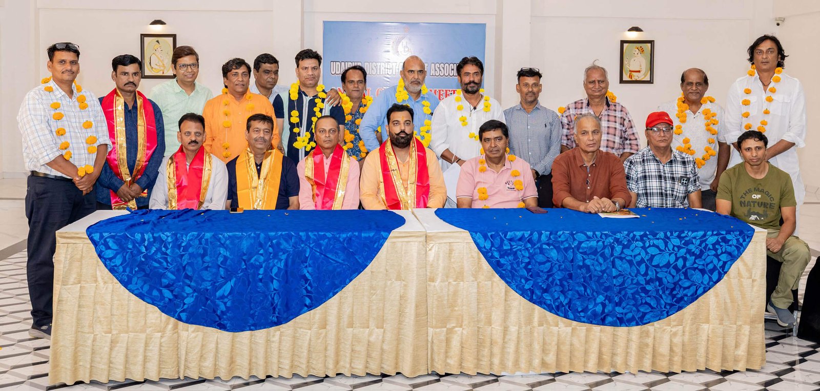डॉ. लक्ष्यराजसिंह मेवाड़ यूडीसीए अध्यक्ष पर तीसरी बार आसीन, नवनिर्वाचित-पूर्व पदाधिकारियों- समाज-संगठनों ने अभिनंदन किया