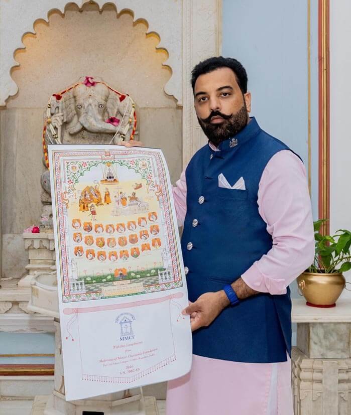 डॉ. लक्ष्यराज सिंह मेवाड़ ने किया वार्षिक कैलेंडर 2026 का विमोचन