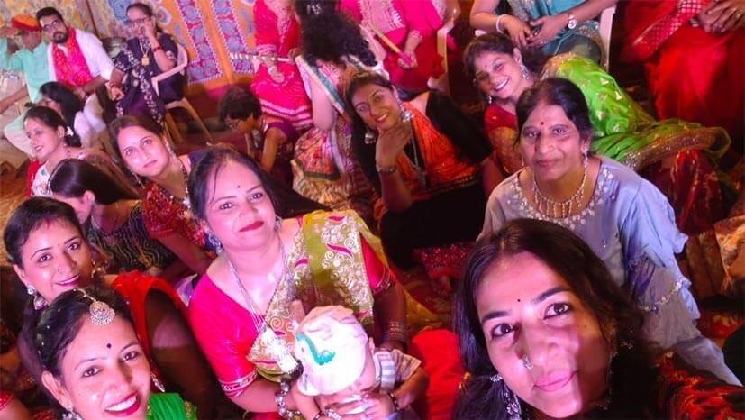 महावीरम् अपार्टमेंट में भक्ति, कला और संस्कृति से सराबोर गरबा उत्सव का भव्य समापन