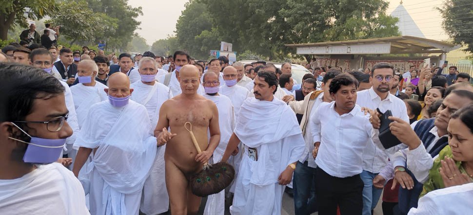 दो जैनाचार्यों के आध्यात्मिक मिलन से भाव विभोर हुई जनमेदिनी