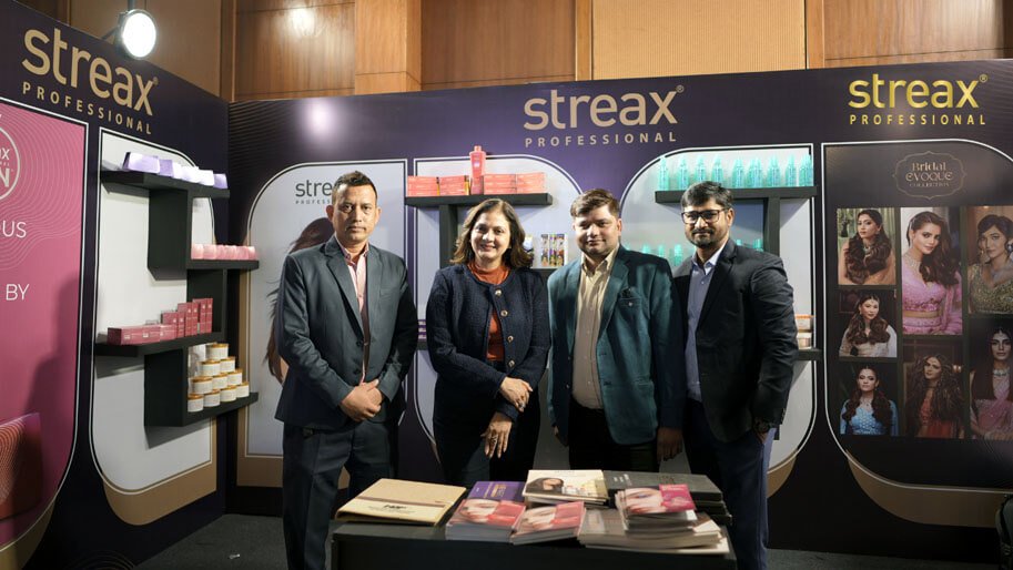 Streax Professional Highlights Salon-Focused Innovations at HBF Manthan