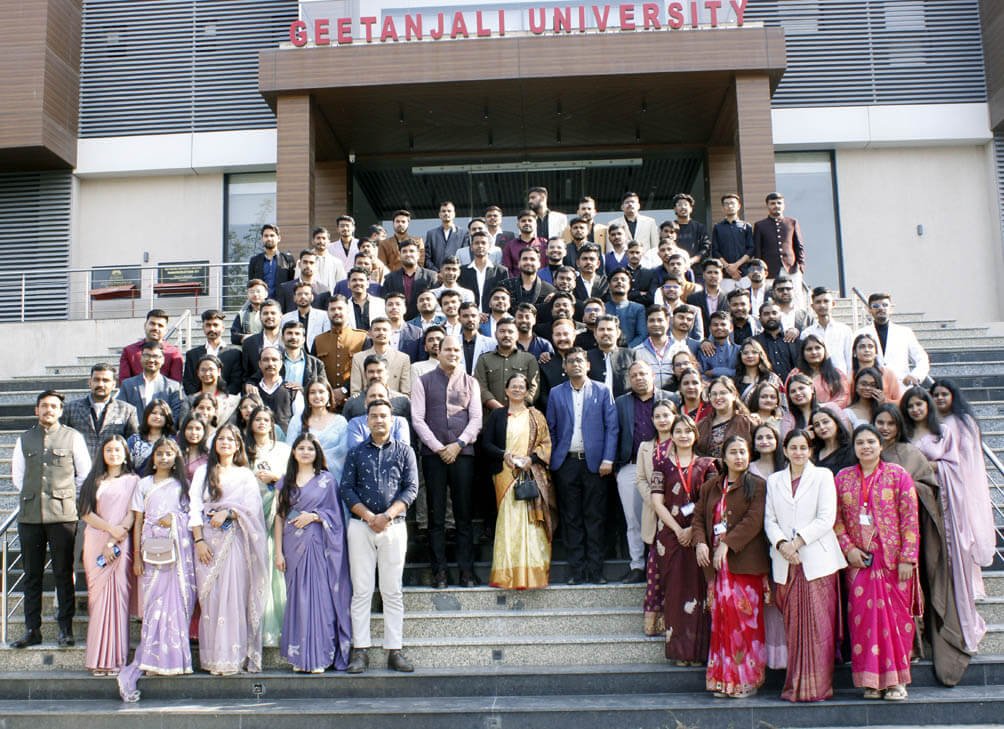 गीतांजली कॉलेज एवं स्कूल ऑफ नर्सिंग में ‘उदगम’ विदाई समारोह का भव्य आयोजन