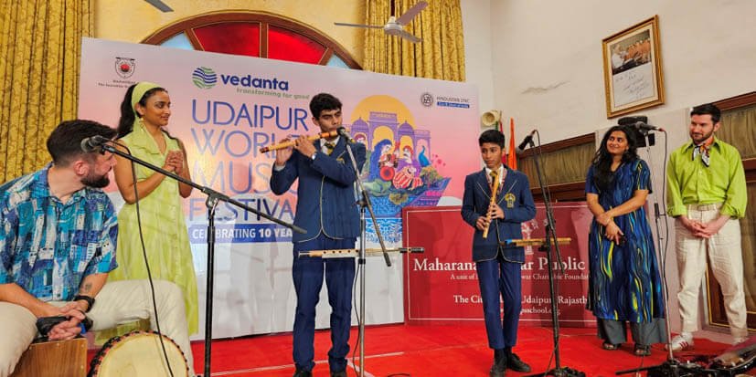 वेदांता उदयपुर वर्ल्ड म्यूजिक फेस्टिवल में पाश्चात्य और भारतीय लोक-संस्कृति का अद्भुत संगम