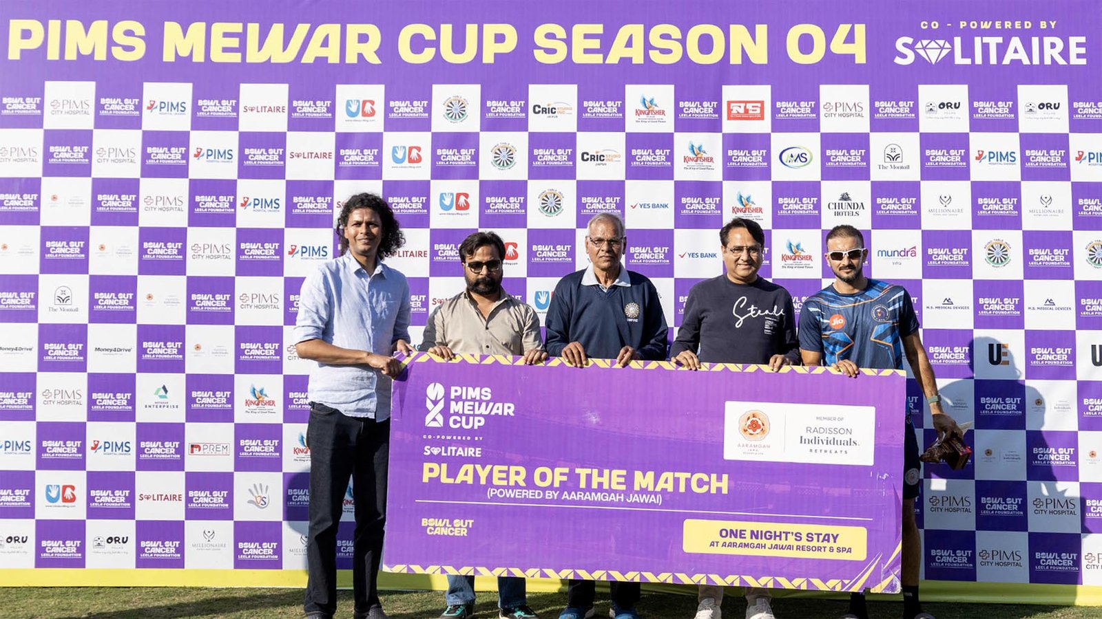 पिम्स मेवाड़ कप सीजन :4, समर्थ व्यास की आतिशी पारी से जीती उदयपुर लेकसिटी वारियर्स