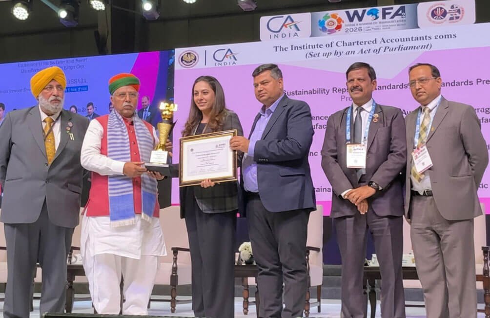 Hindustan Zinc wins ICAI Sustainability Award for India’s Best BRSR Report in Large-Cap Manufacturing