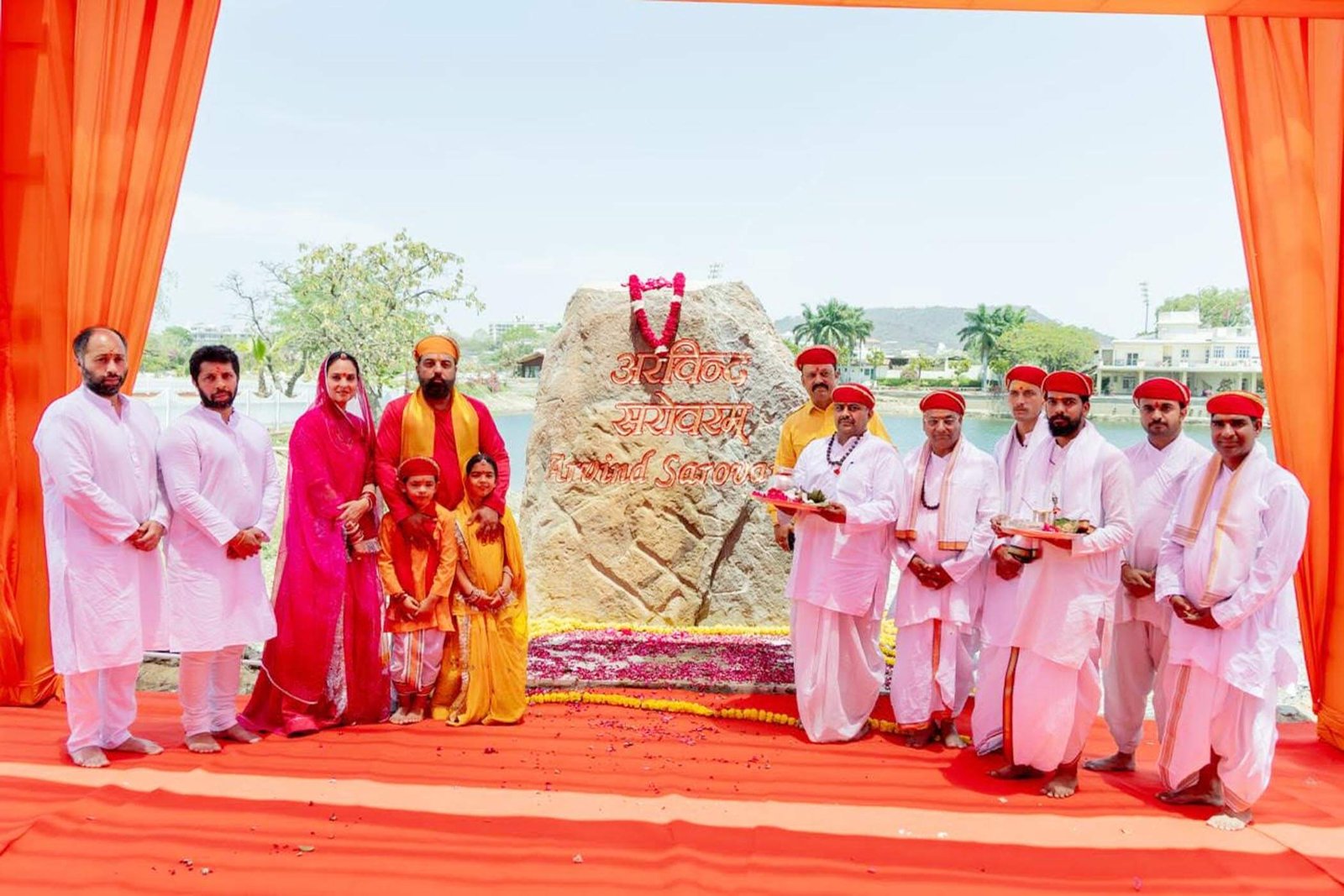 ‘अरविन्द सरोवरम्’ की स्थापना: जल-संरक्षण और श्रद्धा का संगम”