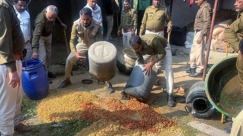 विशेष निरोधात्मक अभियान : प्रदेश में 2 लाख 5 हजार लीटर से अधिक वॉश नष्ट