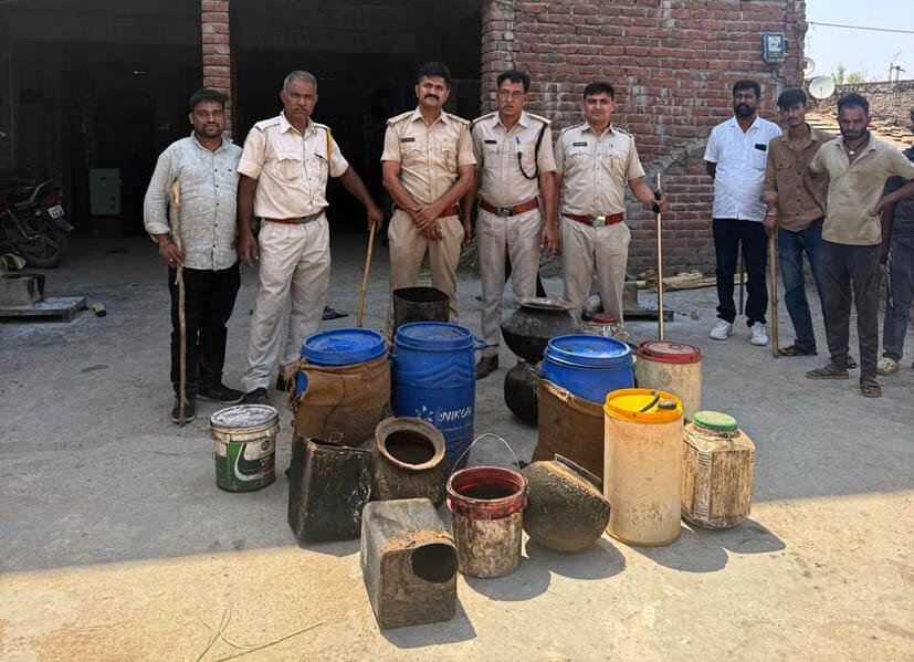 अवैध मदिरा पर प्रभावी कार्रवाई, प्रदेश में 2 लाख 48 हजार 931 लीटर वाॅश नष्ट
