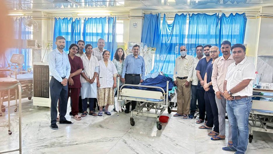 आरएनटी मेडिकल कॉलेज में सफल हुई बेहद जटिल हार्ट सर्जरी
