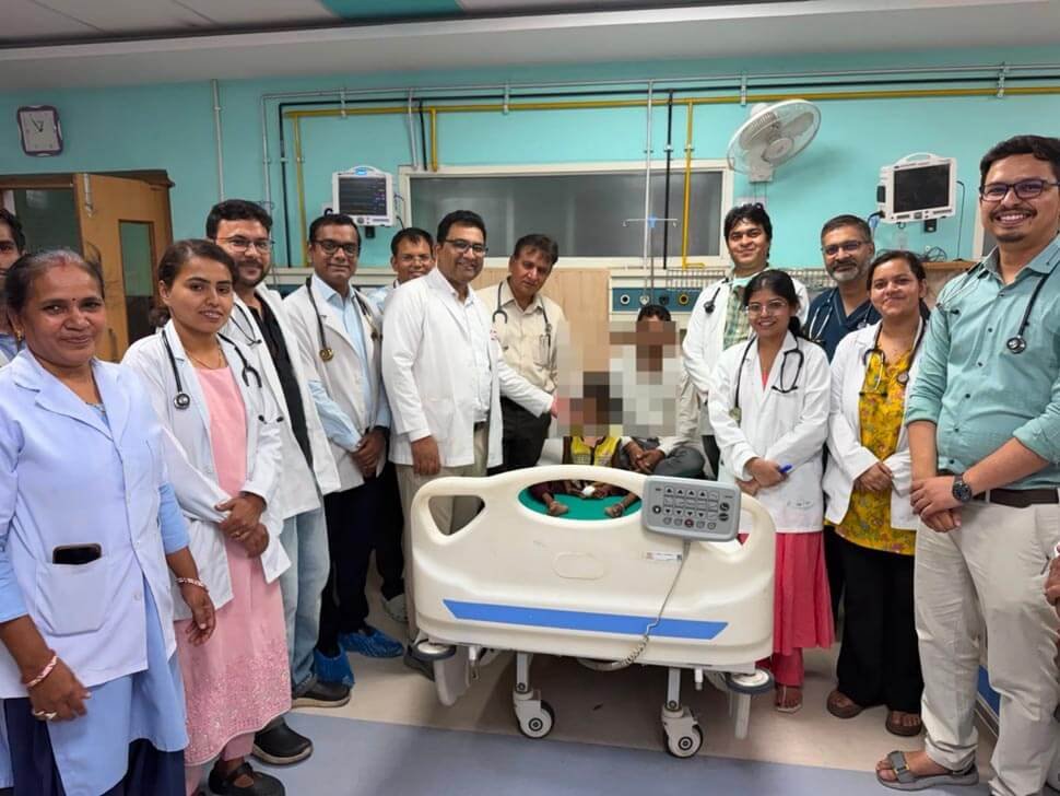 पांच वर्षीय मासूम ने जीती गुलियन बेरी सिंड्रोम से जंग